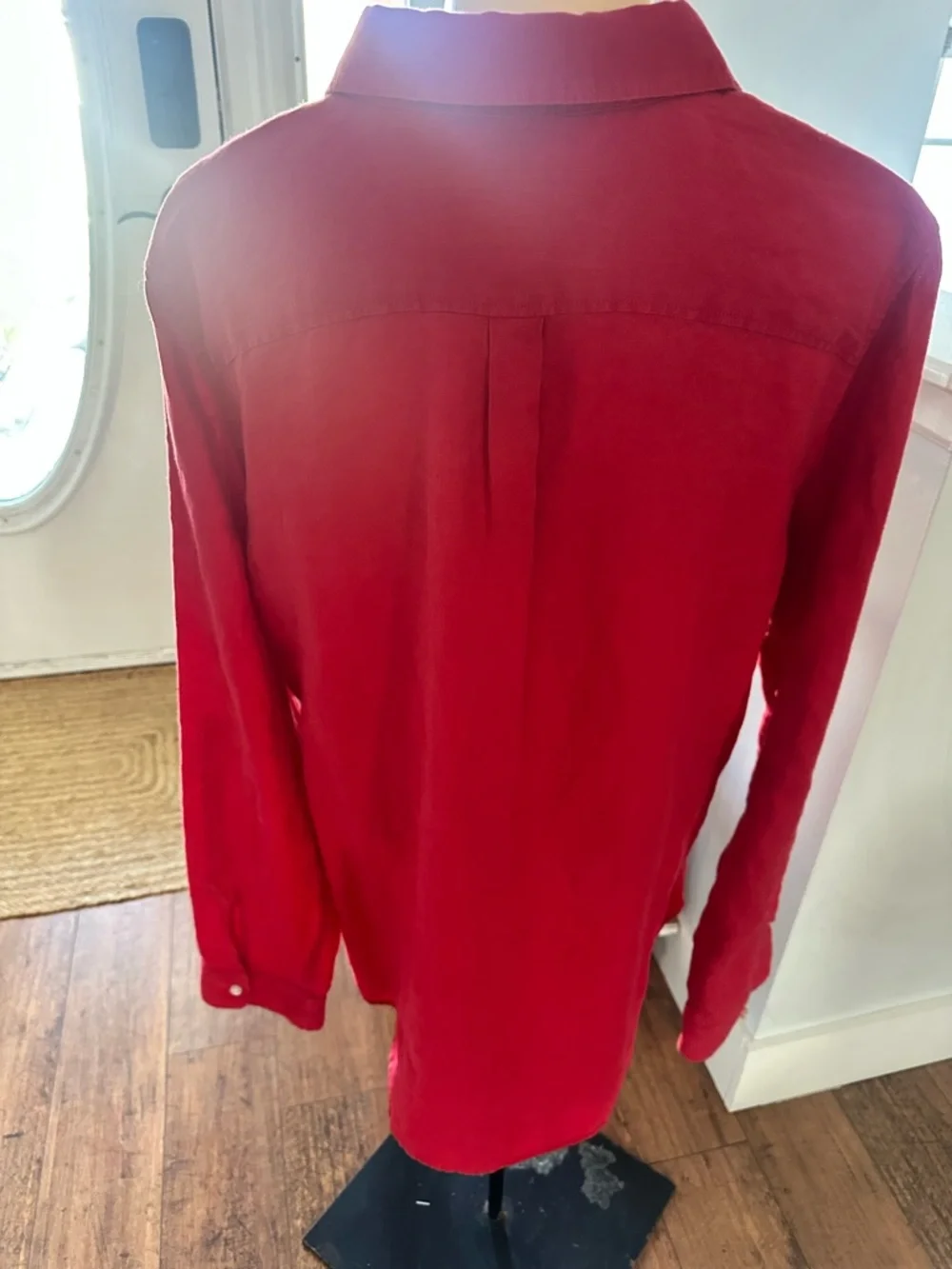 Talbots Linen Button Up Shirt - Picture 6 of 10